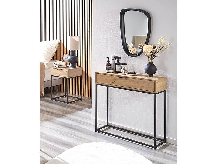 Console Malmö 80 x 77 x 28cm Marron