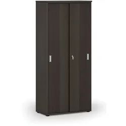 Schrank mit Schiebetür PRIMO WOOD, 800 x 420 x 1781 mm, Wenge