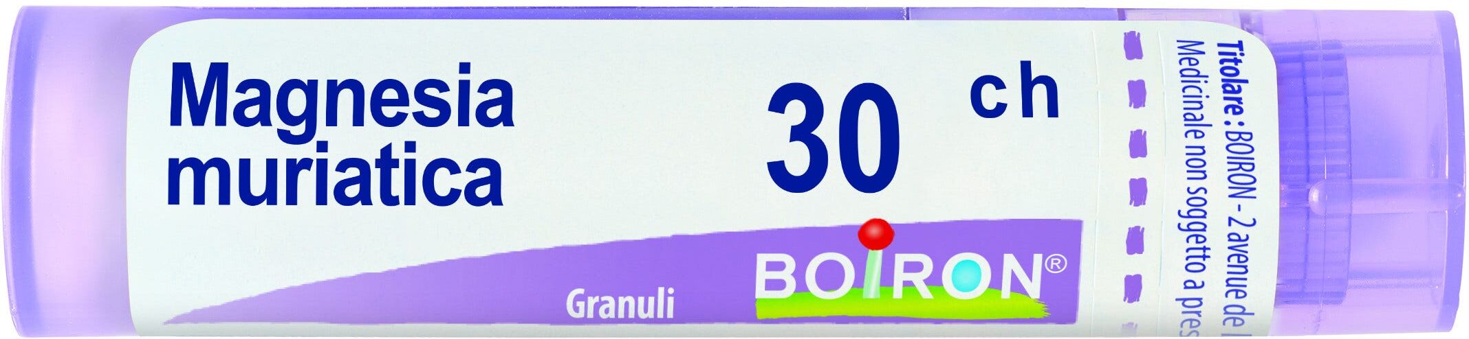 Boiron Magnesia Muriatica 80 Granuli 30 Ch Contenitore Multidose