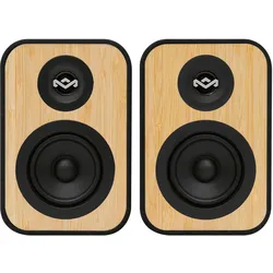 House of Marley Uplift BT Bookshelf Lautsprecher (16 W), HiFi + Heimkino Lautsprecher, Braun, Schwarz