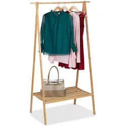 Relaxdays, Garderobe + Kleiderstange, Kleiderständer