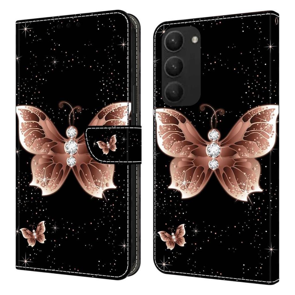 Cover-Discount 3D-Effekt Hülle Etui Diamond Butterfly (Samsung Galaxy S24+) (660171386O)