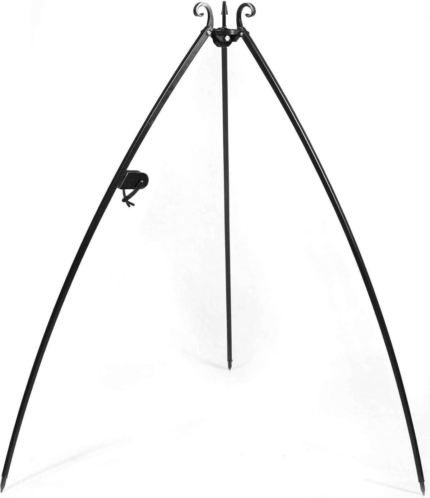 CookKing Driepoot met handkurbel en draaibaar grillrooster, 200 cm