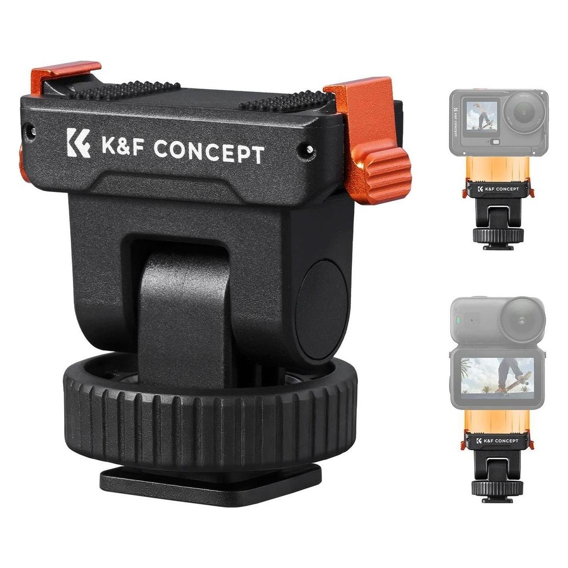 K&F Concept Magnetischer Schnellwechsel-Adapter für DJI Osmo Action 6 / Nano / 1/4"-Gewinde / ISO / KF12.0058 (78903542)