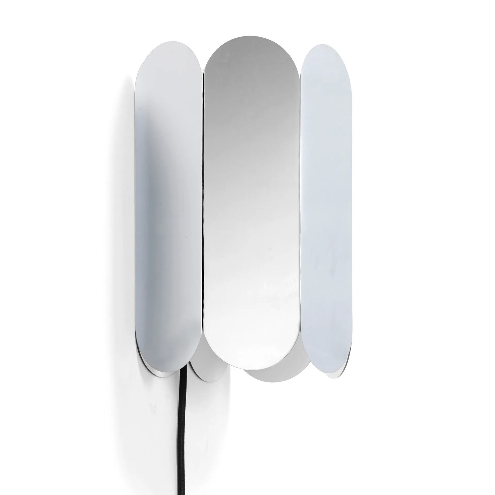 HAY Arcs wall switch muurlamp Mirror zilver