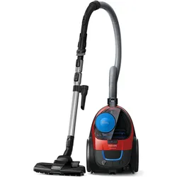 Philips FC9330/19 PowerPro Compact, Staubsauger, Schwarz, Rot, Blau