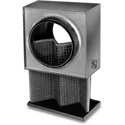 Helios LFBR 160 Luftfilter-Box für Rohr DN 160 mm
