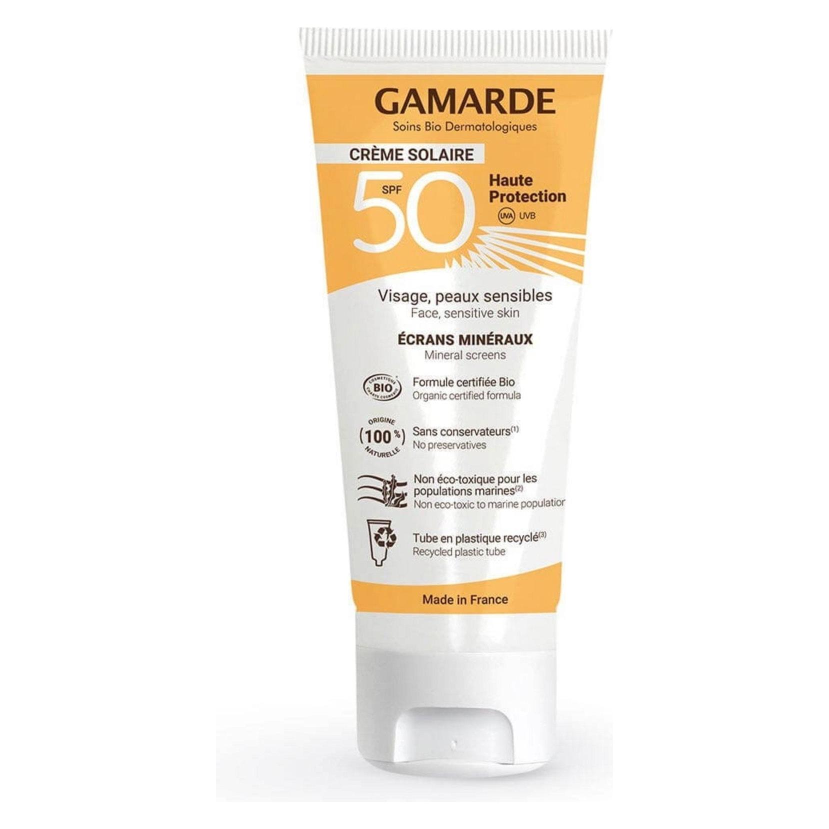 Gamarde Bio Sonnencreme fürs Gesicht mit LSF50 (SPF 50, 40 ml) (60286527)