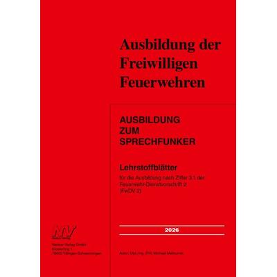 Ausbildung zum Sprechfunker, Geheftet von Michael Dipl.-Ing. (FH) Melioumis, Neckar-Verlag GmbH, 978-3-7883-1969-4