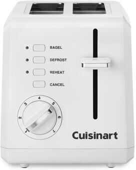 Cuisinart 2 Slice Compact Plastic Toaster