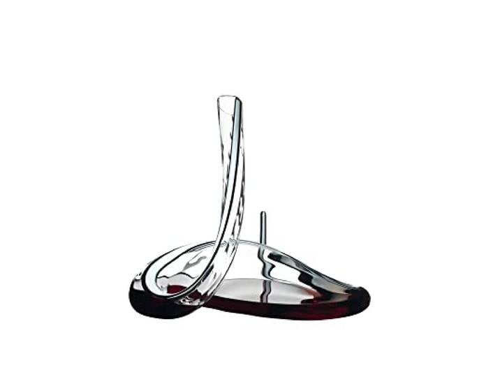 RIEDEL - Dekanter - Weindekanter - Mamba Fatto A Mano Black/White/Black Optical - 150 cl