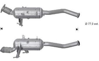 Vegaz Ruß-/partikelfilter, Abgasanlage Dk-807 Für Opel Nissan Renault