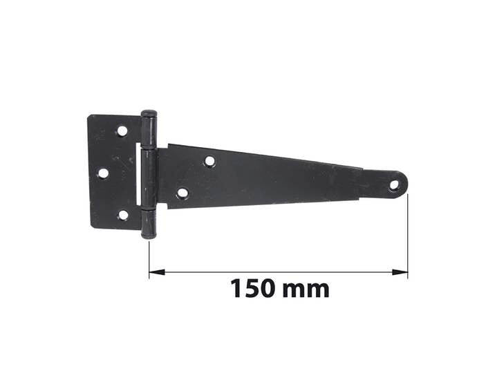 Mermier - Afbat Penture Anglaise Axe Composite L. 150 Mm Acier Noir Mat
