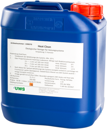 UWS Heat Reiniger 100070 5 l Kanister, sauer, für Kalkrückstände