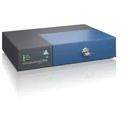 SEH dongleserver Pro® Druckserver Ethernet-LAN Schwarz, Blau