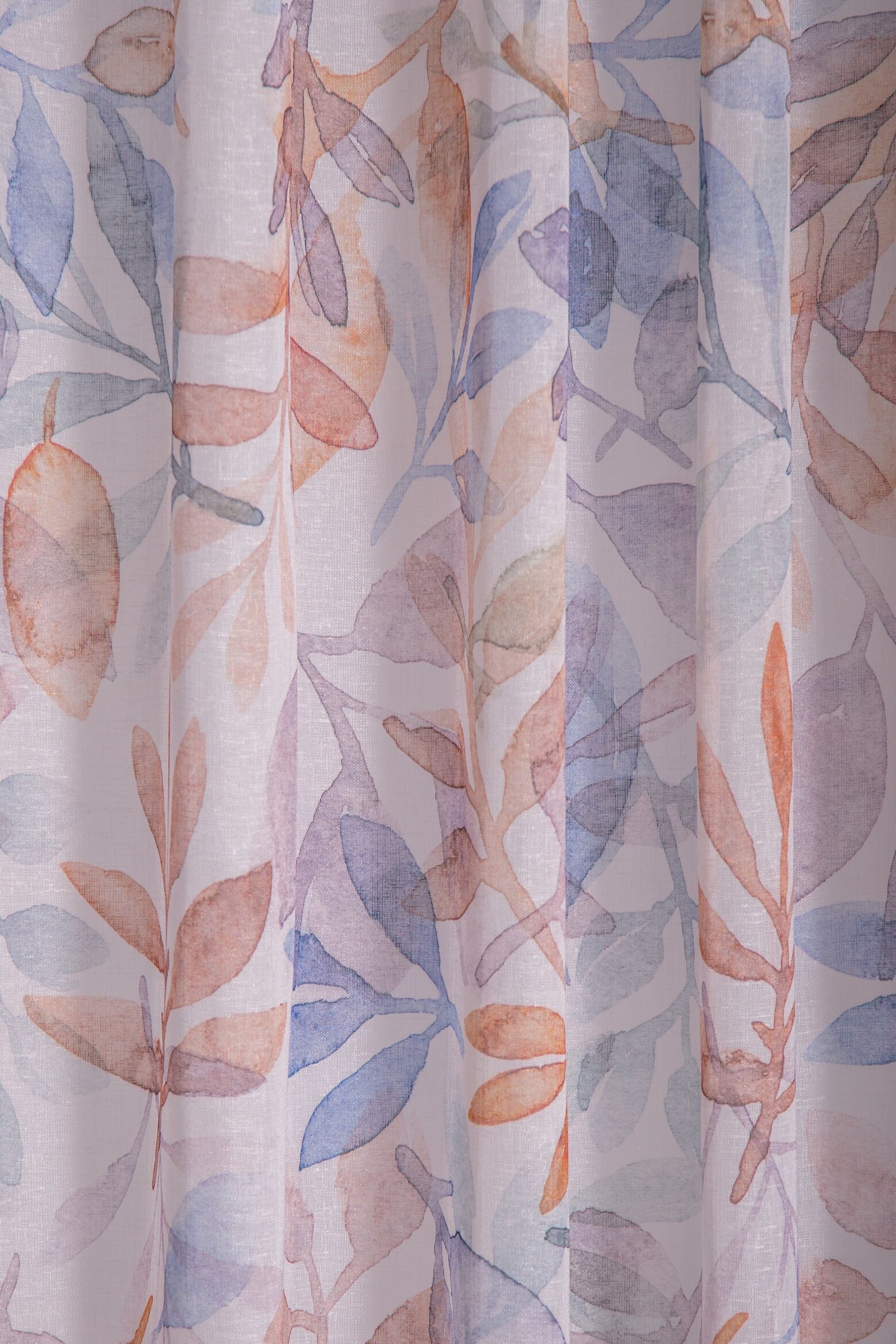 Gardine HOMING "Laina" Gr. 1, bunt (multi), B:140cm H:245cm, Polyester, Gardinen, Gardine, Fertigschal
