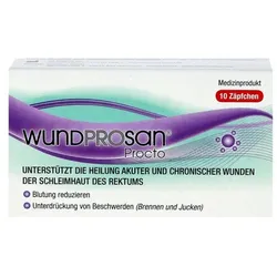 WUNDPROSAN Procto Suppositorien 10 St