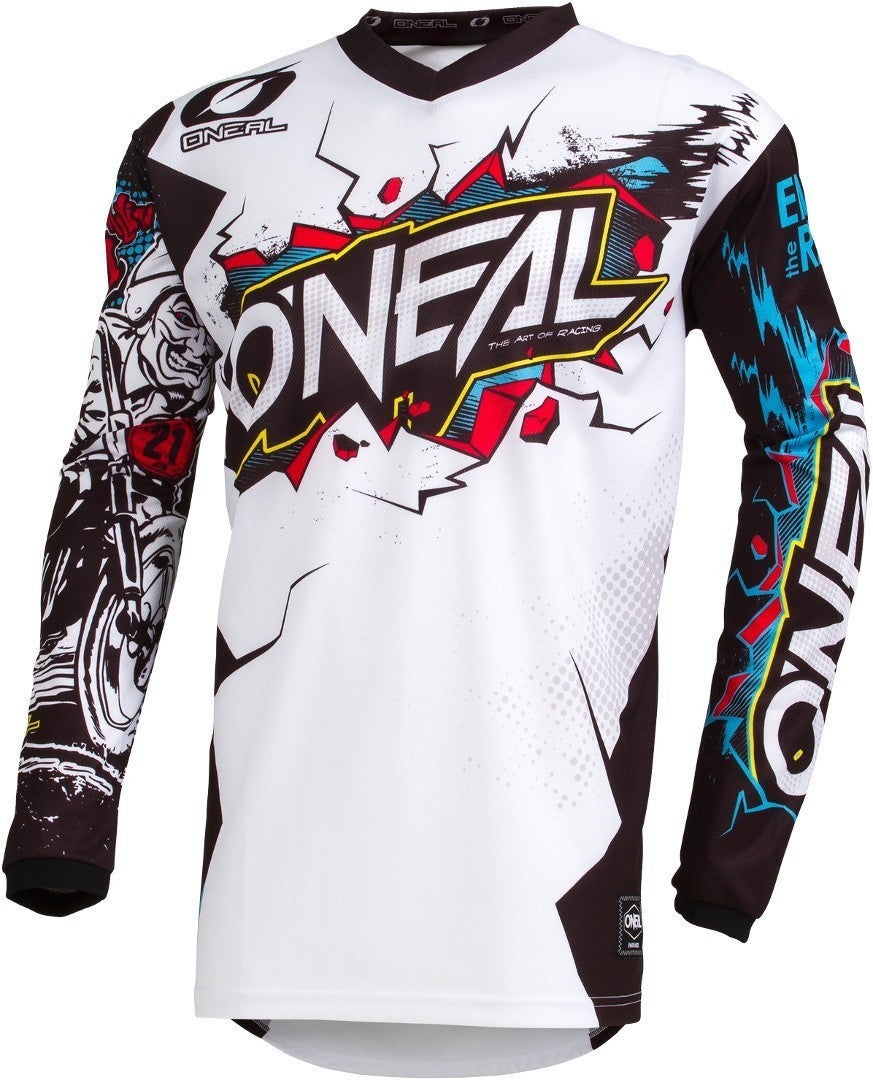 Oneal Element Villain Jugend Motocross Jersey 002E-92S