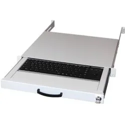 equip Tastaturschublade US-ASCII + Trackball, Serverschrank Zubehör, Grau
