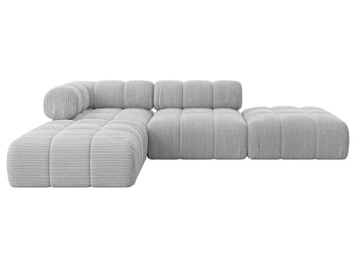 Ecksofa Kerru-L1 Grau - Poso 110