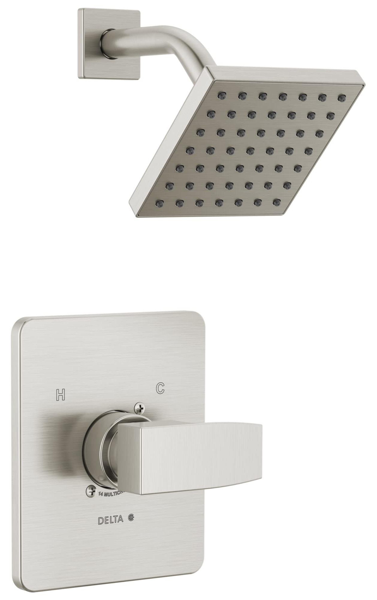 Delta Faucet T14267-SS-PP Modern Shower Only, Stainless