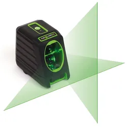 Elma Instruments, Linienlaser, Elma Laser x2, grüner Kreuzlaser für zusätzliche Sichtbarkeit (Kreuzlinienlaser)