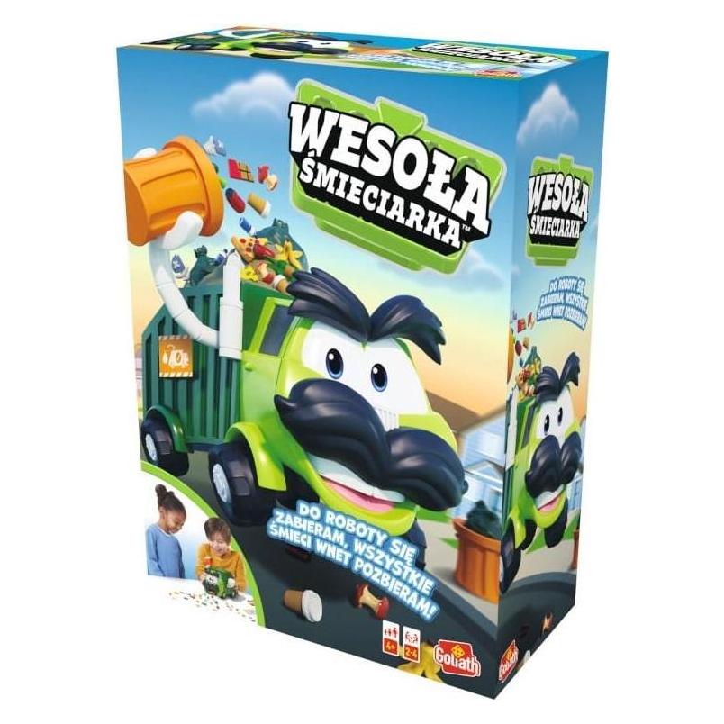 Goliath Toys GOLIATH Happy Garbage Truck Spiel 322455 (2 - 4 Spieler) (932245.006)