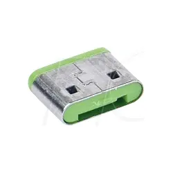 SK CL04P1GN - Port Schloss, USB Typ C, 10 Stück, grün