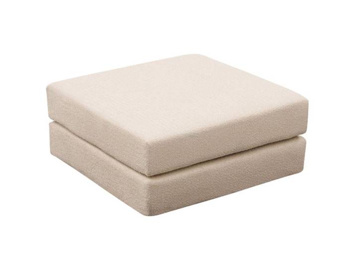 Bettsofa Foldbar Creme Fabric: 100 Prozent CHENILLE B 95 T 95 cm - Material: Fabric: 100% CHENILLE