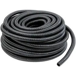 REHAU Teichschlauch Schwarz 25 m Ø 38 mm flexibel für Pumpen und Filter