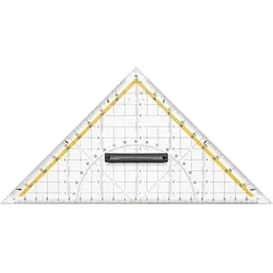 Viking Geodreieck Transparent 25 cm