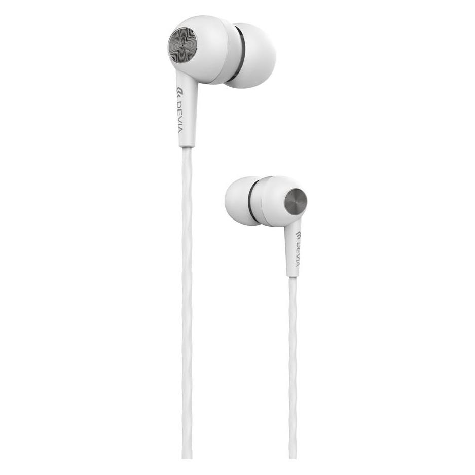 Devia Kintone Headset V2 (3.5mm) white (Kabelgebunden) (120EL0640120)