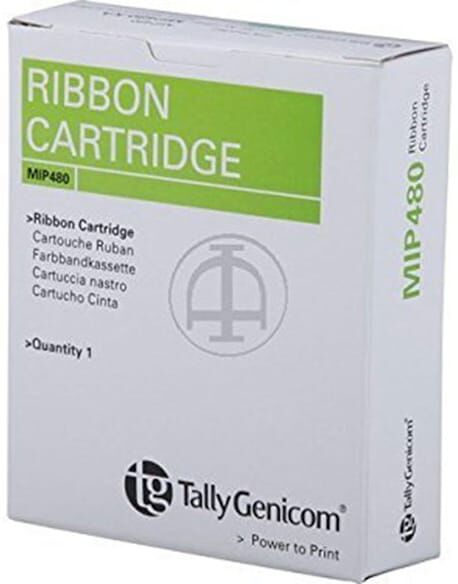 Tally MIP 480 Black print ribbon