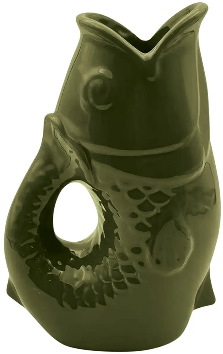 OPJET Vaas Vis - Groen