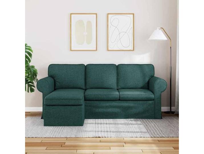 Promo printemps Canapé - SARAZYJ - Meuble de salon - avec accrocheur - Vert foncé - S7842715