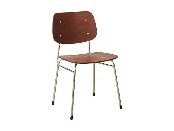 DIANXI Lounge-Sessel Skandinavischer Esszimmerstuhl, Retro-Esszimmerstuhl, Haushalts-Wohnzimmer-Esstisch-Rückenlehnenstuhl, einfacher Schreibtischstuhl aus Eisen