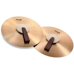 Stagg MASH16 Marschbecken 16 Zoll 1 Paar (16", Becken), Becken