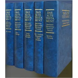 Interlinearübersetzung Altes Testament - Band 1 - 5 im Paket, Fachbücher
