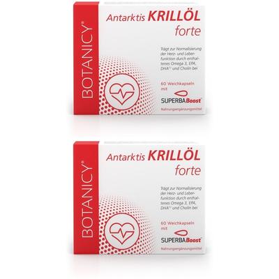 Krillöl Forte Omega-3 Antarktis SUPERBABoost 2x 2x60 St Weichkapseln