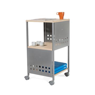 ROCADA 4035 Office Butler mobiler Multifunktionstrolley, holz