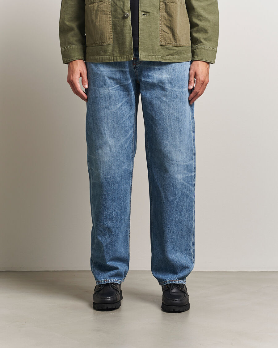 Nudie Jeans Tuff Tony Jeans Basement Tracks men W30L32 Blå