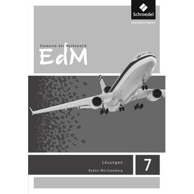 Elemente der Mathematik SI 7. Lösungen. Baden-Württemberg, Taschenbuch von , Schroedel