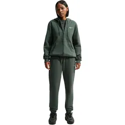 NIKE Studio Fleece Mid-Waist Jogginghose Damen 303 - camo green/sail M
