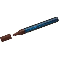 Schneider Lackmarker Maxx 270 braun Packung mit 10 Stück