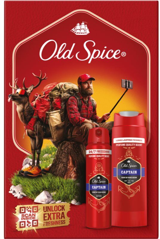Old Spice Captain Outdoor Explorer gift set