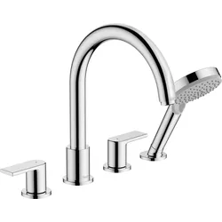 Hansgrohe Vernis Shape Badewannen- und Duscharmatur awannenmontiert chrom 71459000