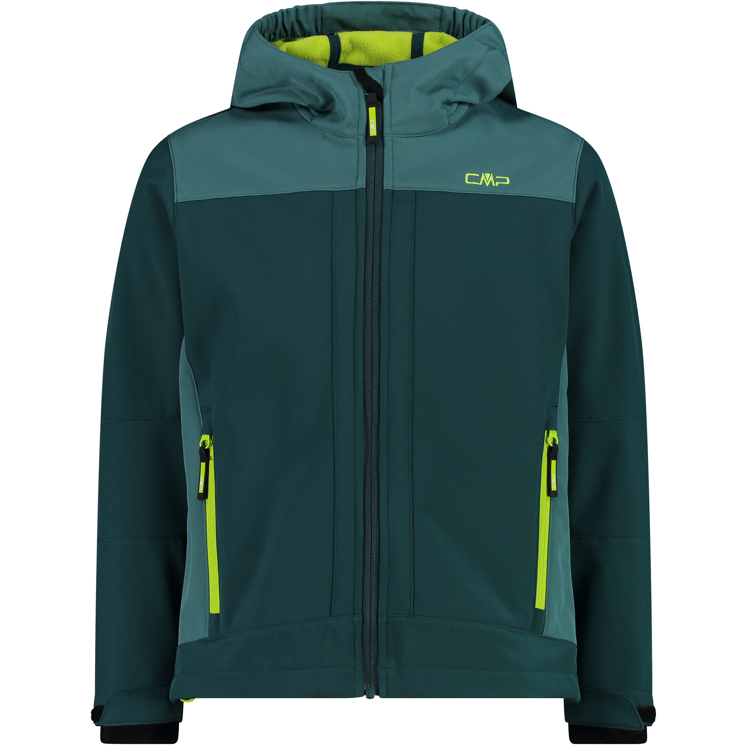 CMP Softshell Kinder Softshelljacke tuerkis Größe 128 Trekking Wasserabweisend