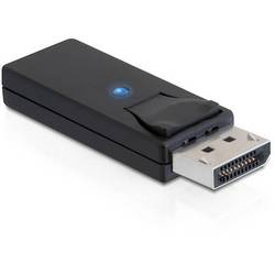 Delock 65258 DisplayPort / HDMI Adapter [1x DisplayPort Stecker - 1x HDMI-Buchse] Schwarz 0 cm