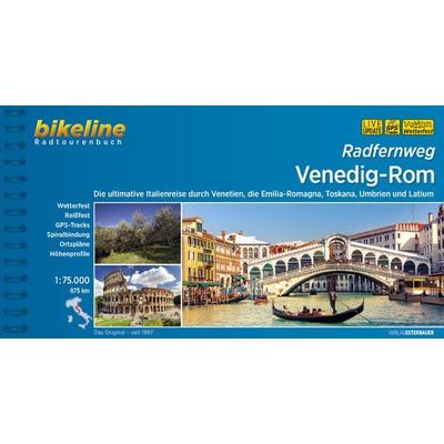 Radfernweg Venedig-Rom, Gebundene Ausgabe von , Esterbauer, 978-3-85000-776-4