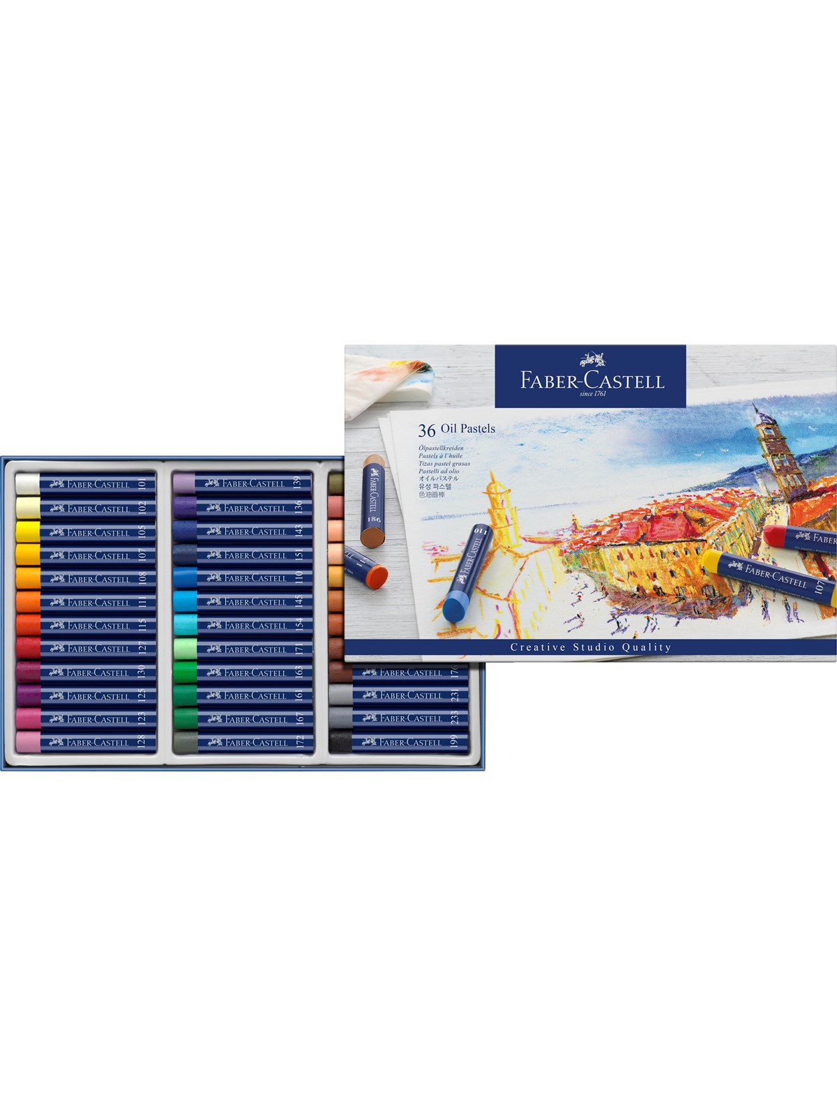 Faber-Castell Ölpastellkreiden 36er Kartonetui